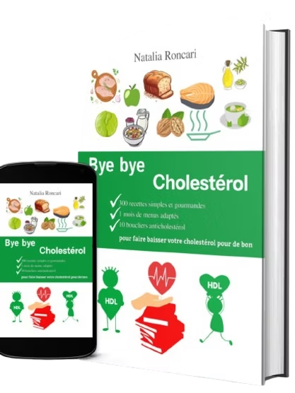 livre de recettes et de conseils pour réguler et baisser son taux de cholestérol