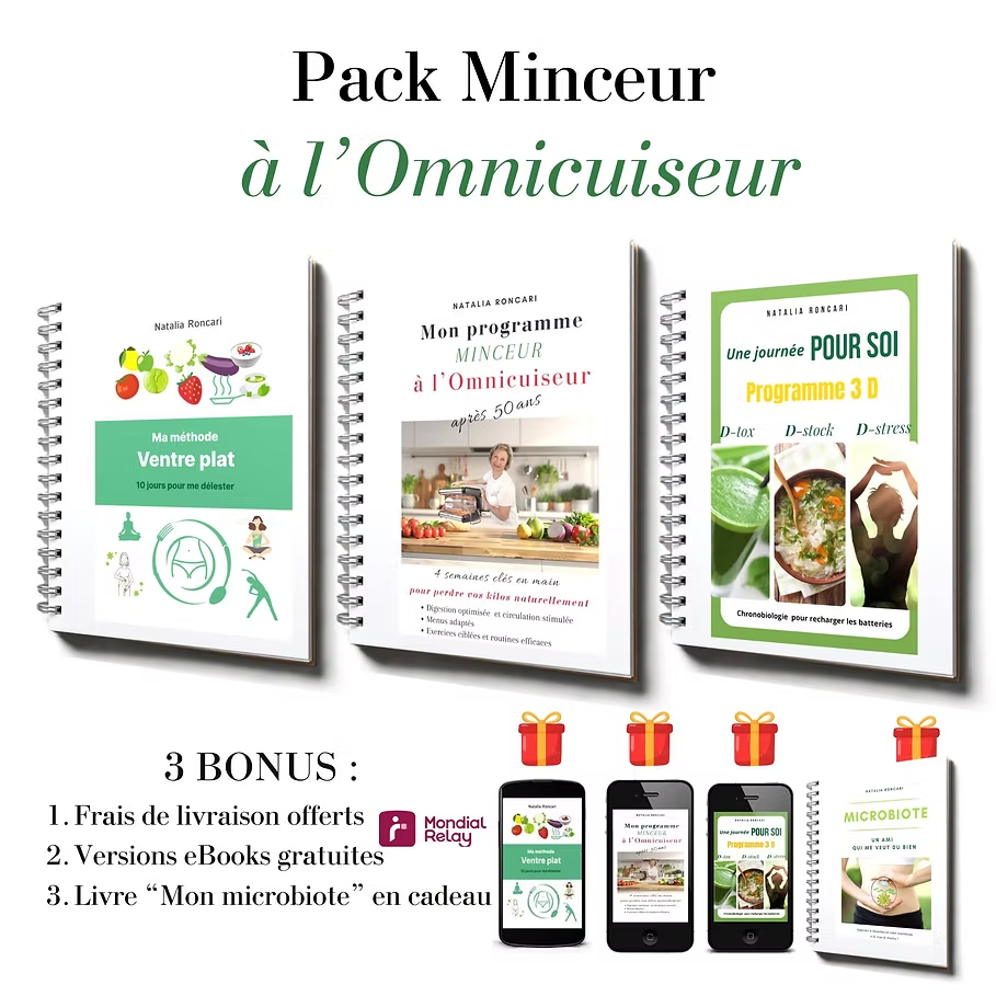livres de recettes à l'Omnicuiseur pour mincir à son rythme