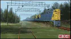 Railroad in Nature
