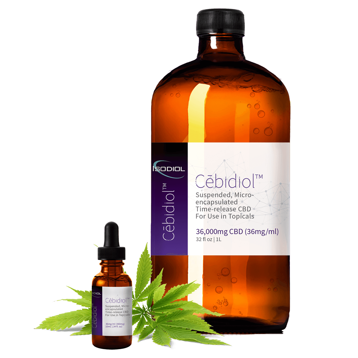 Cebidiol™ CBD for use in Topicals (10mL Dropper)