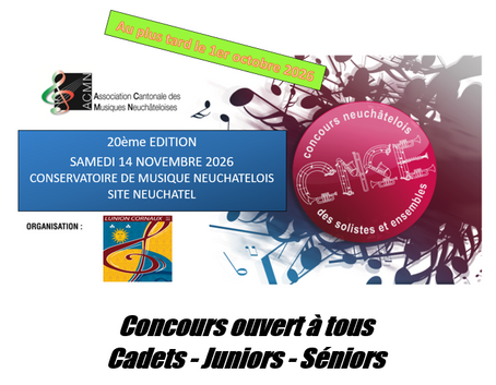 Inscription au concours CNSE