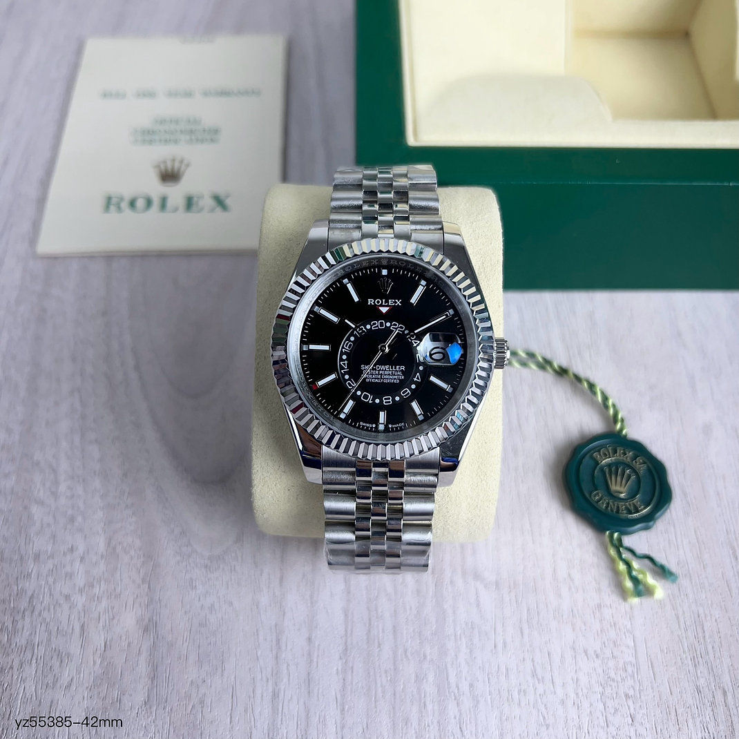 Rolex Sky Dweller Preto Jubileu