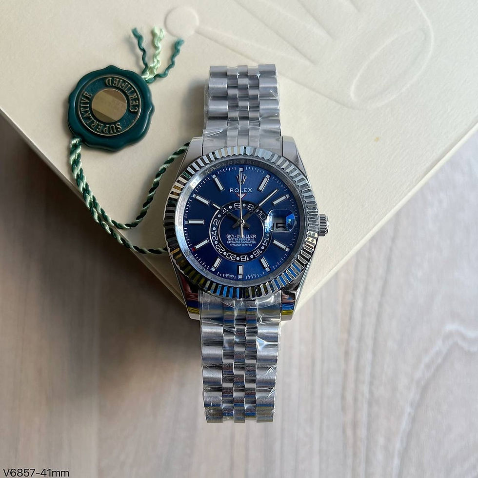 Rolex Sky Dweller Azul Jubileu