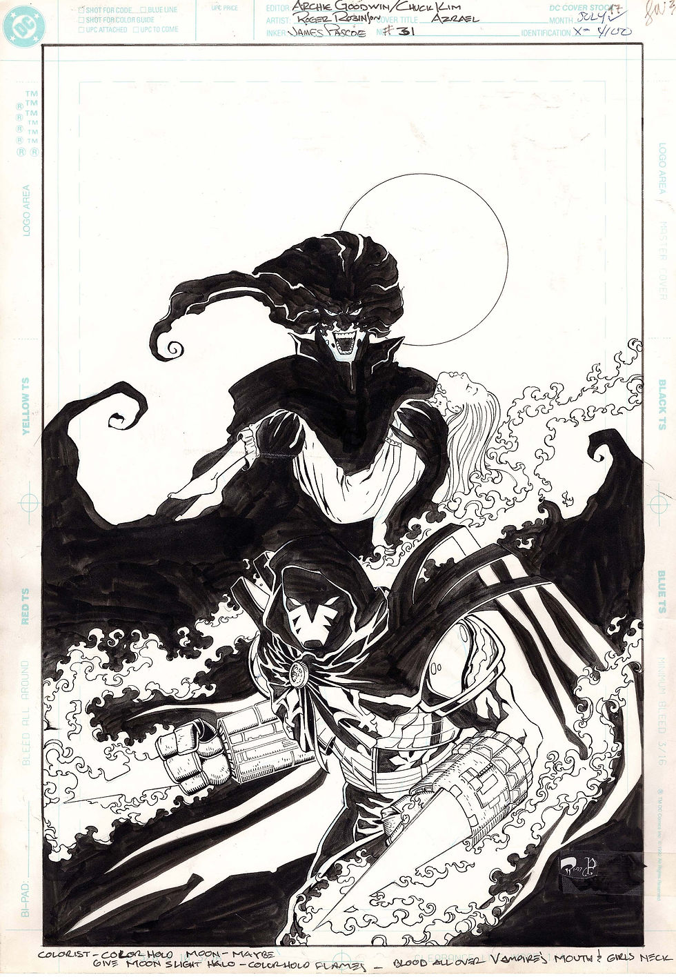 AZRAEL #31 Cover - $1500