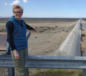 MJ (ME) AT THE HANFORD 4K ANTENNA