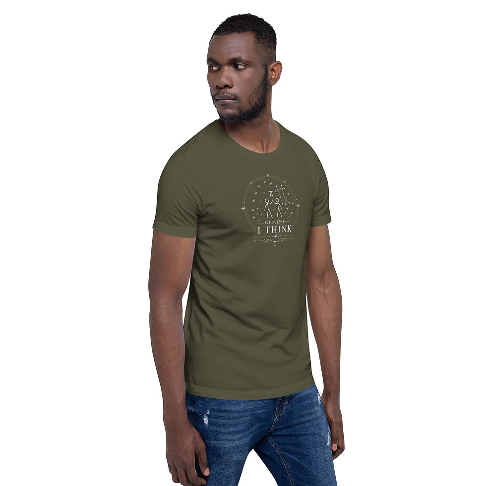 Thumbnail: Gemini (front and back) - Unisex t-shirt