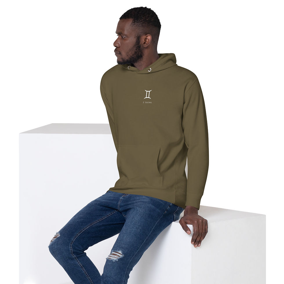 Thumbnail: Gemini (front and back) - Unisex Hoodie