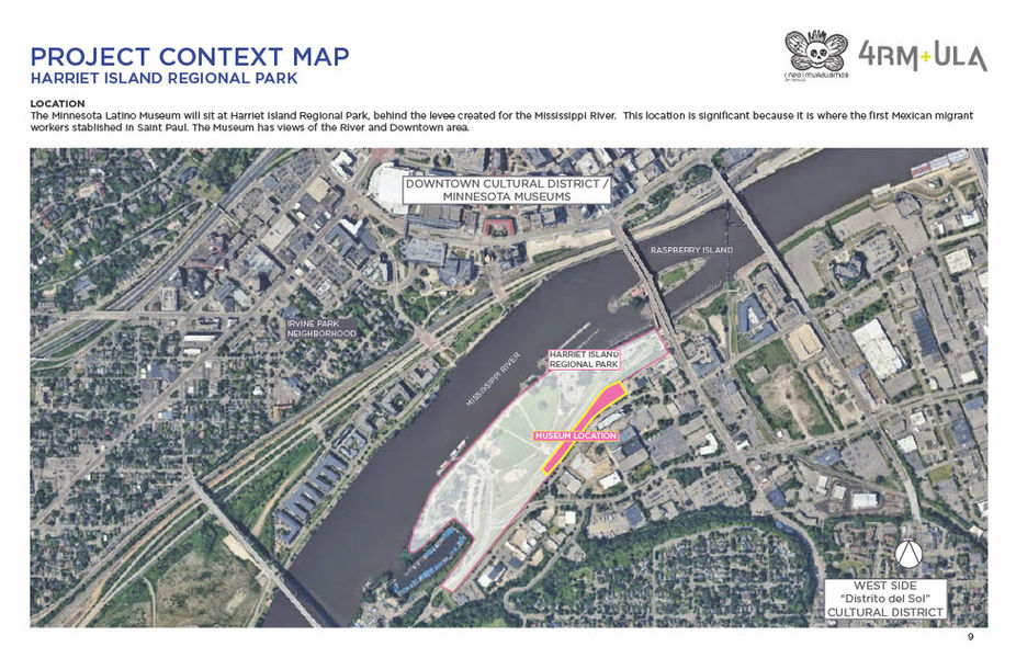 Minnesota Latino art museum construction