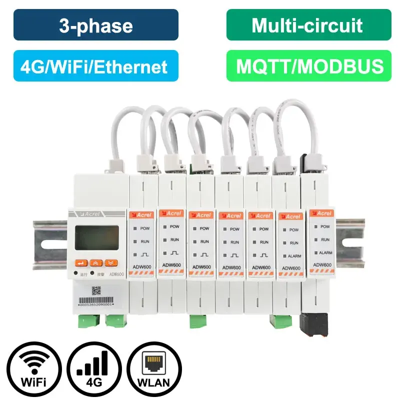 Multi-Circuit Three Phase Power Metering Module