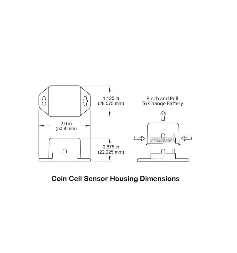 Coin Cell Wireless Humidity Sensor