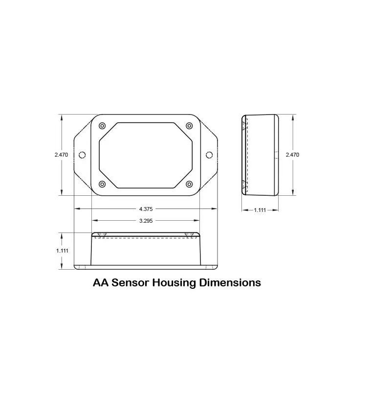 Wireless Duct Temperature Sensor with 8 Foot Probe