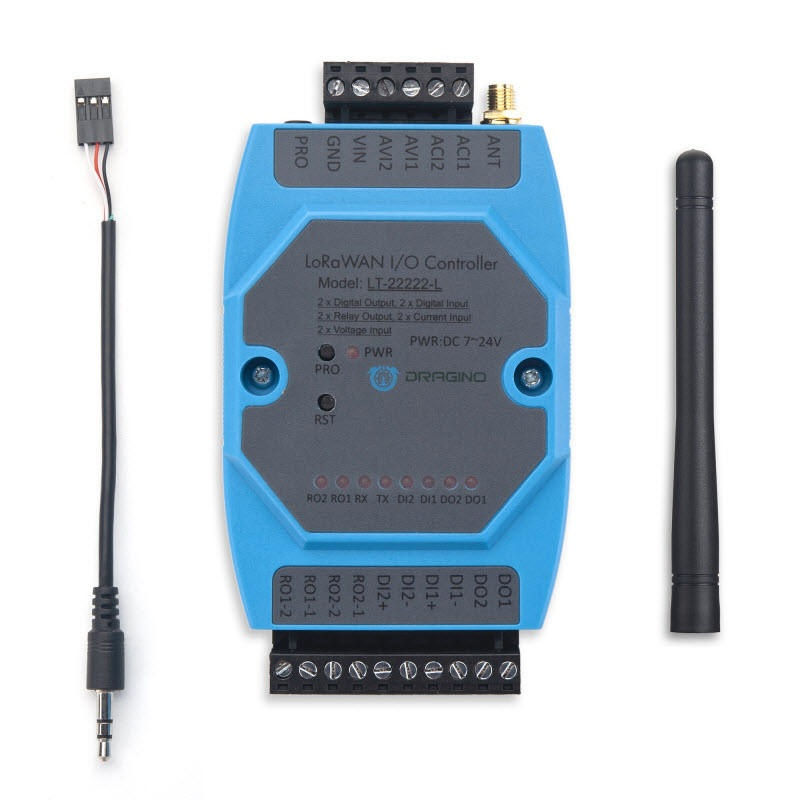 Industrial I/O Controller with RS485 and Analog Interfaces