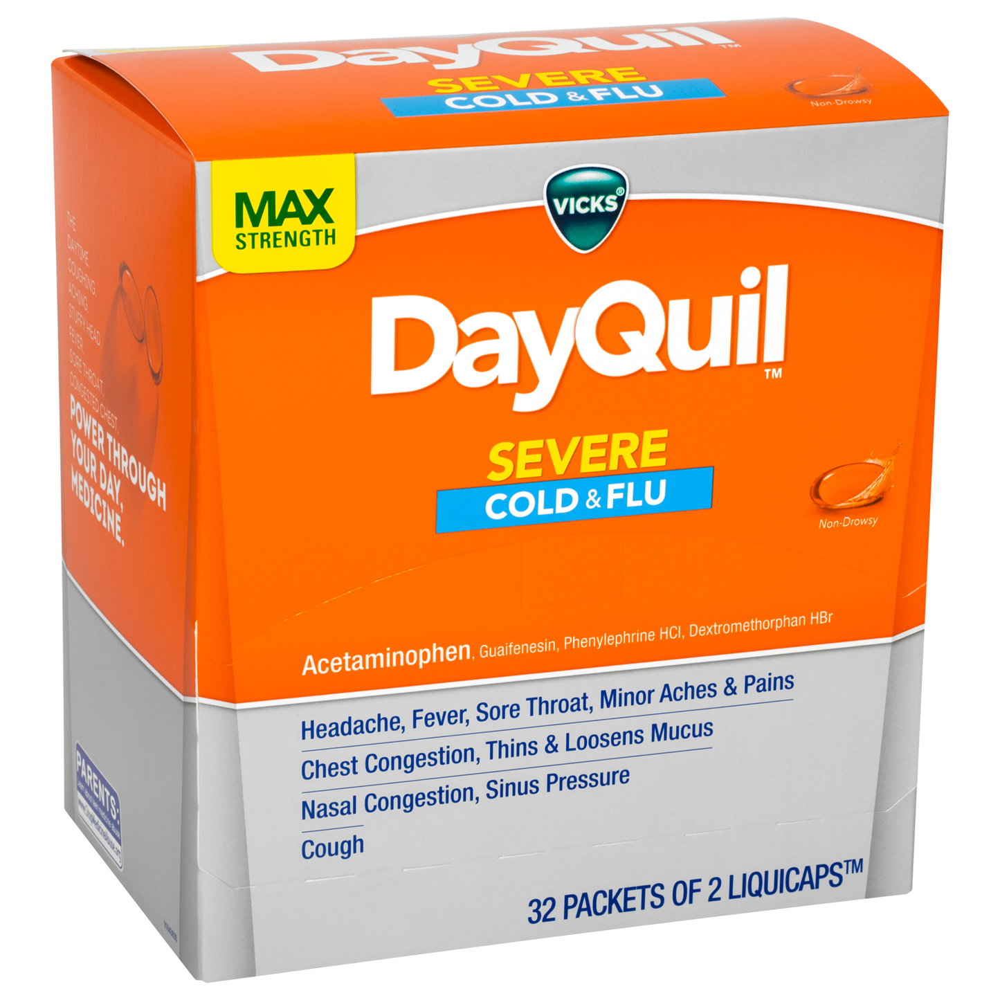 DayQuil severe cold and flu 32 pack 