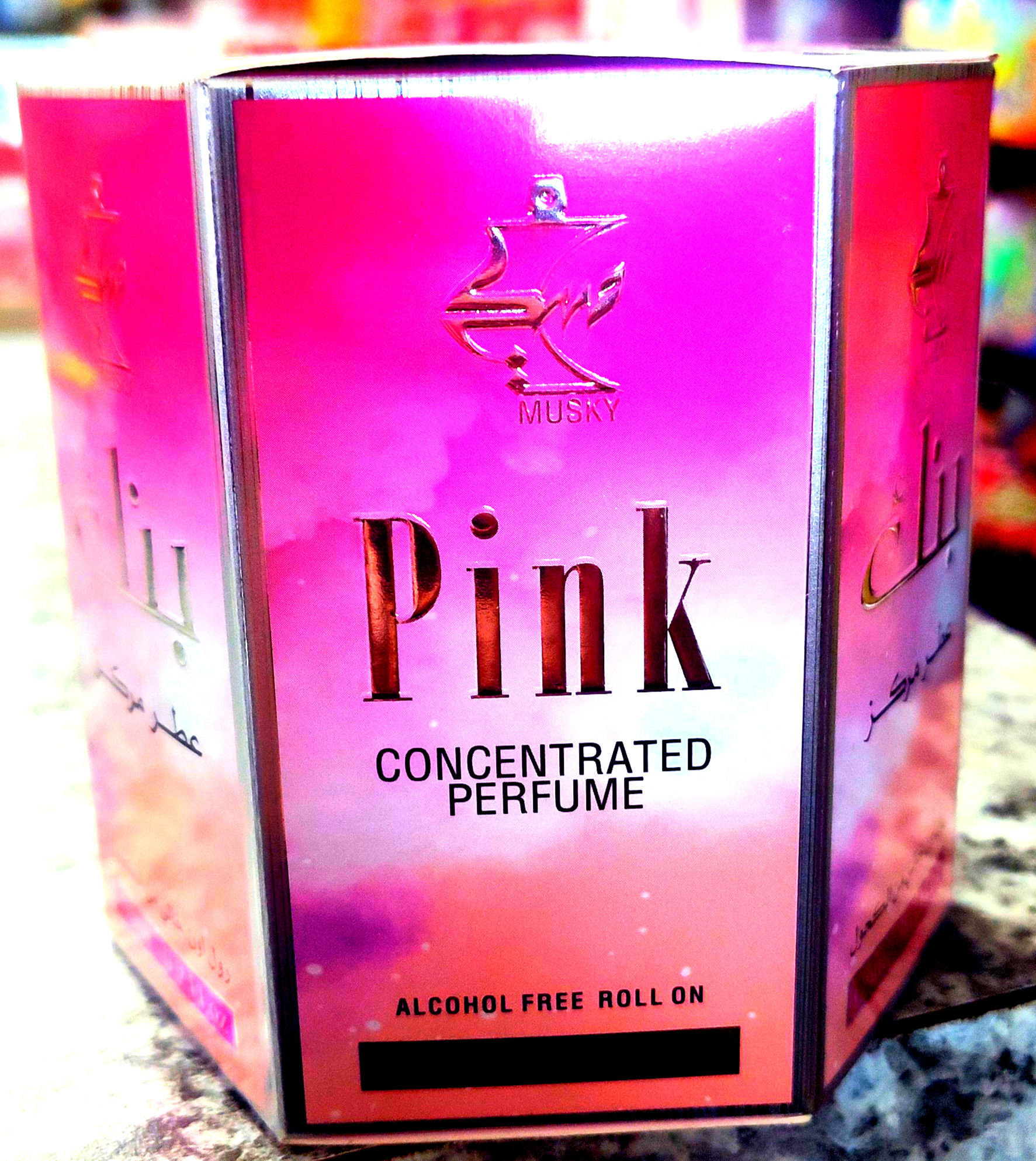 Musky perfume pink 0.2 oz 6pc 