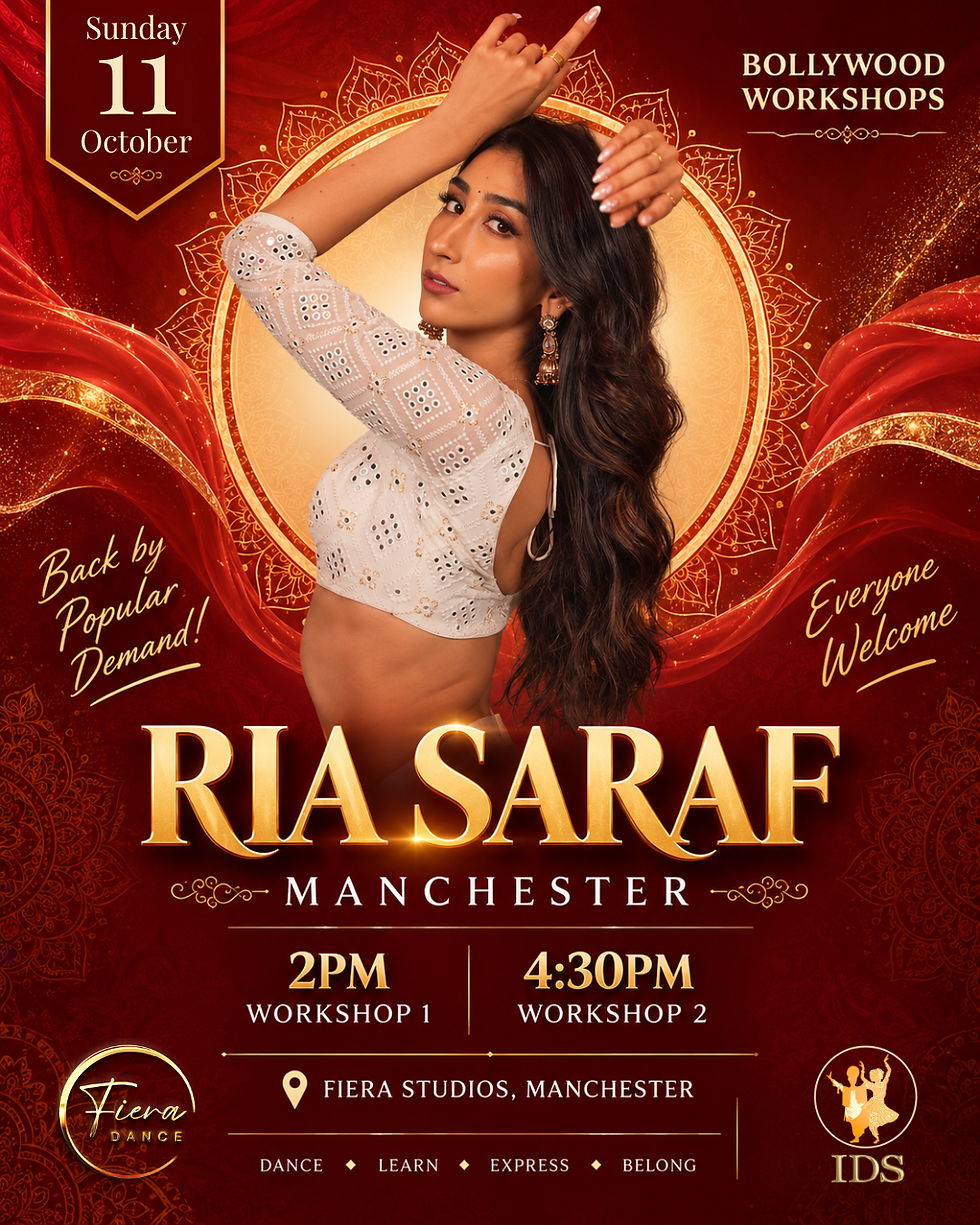 Bollywood Dance Workshops with Ria Saraf