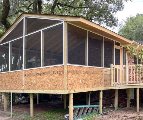 Charleston Deck & Screen Porch | Charleston Home Renovation Contractor | Barrett Construction Group