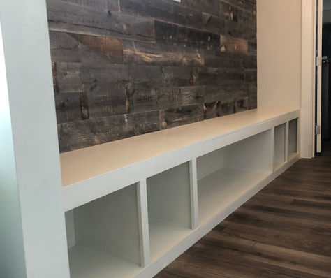 Custom Shiplap Mudroom | Charleston Home Renovation Contractor | Barrett Construction Group