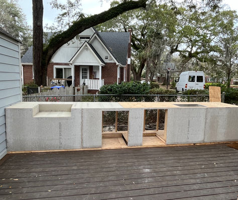 West Ashley Outdoor Kitchen & Deck | Charleston Home Renovation Contractor | Barrett Construction Group