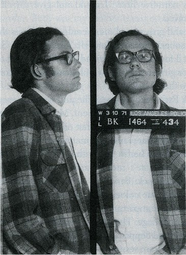 James Ellroy courtesy of the LAPD
