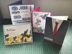Selection of cards for May
