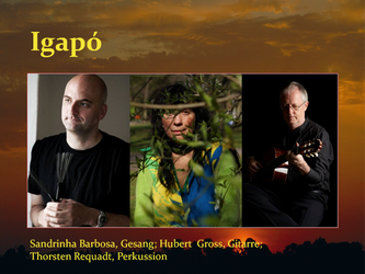 Vendredi 25 octobre à 20h00 : Concert du trio "Igapó"