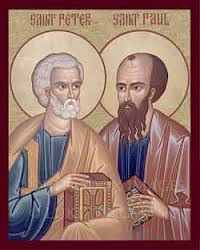 Homélie du dimanche de la solennité de Saint Pierre et Saint Paul (Père Jacques Weisshaupt)