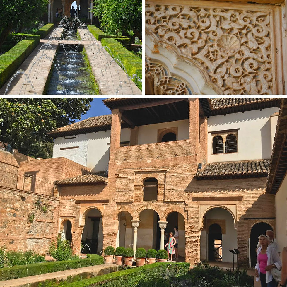 El Patio de la Acequia o del Sultán https://www.adictosalacarretera.com/el-generalife-palacio-y-jardin-historico/