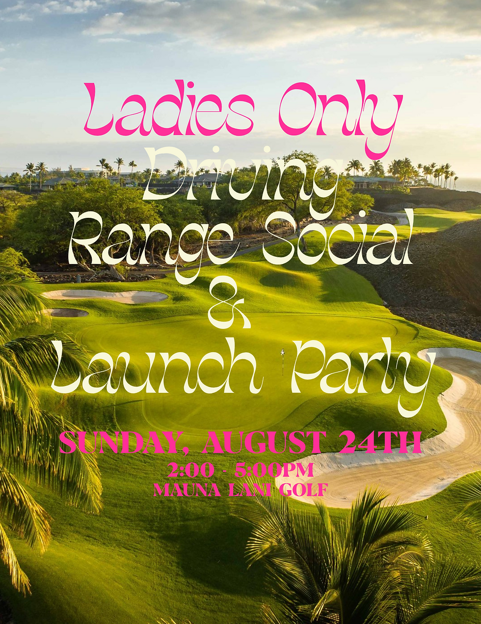 Driving Range Social & Launch Party