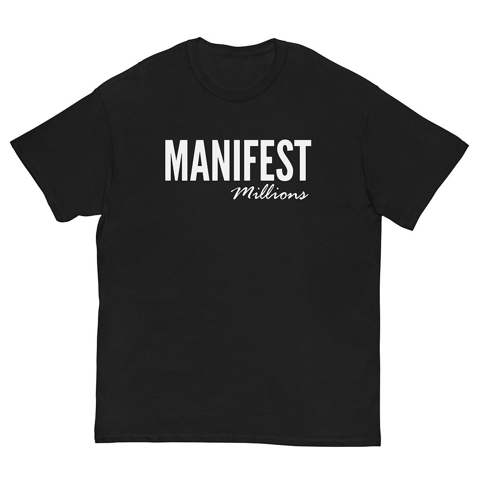 Thumbnail: Manifest Millions Tshirt
