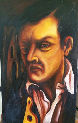 ritratto d'artista olio su tela.jpg