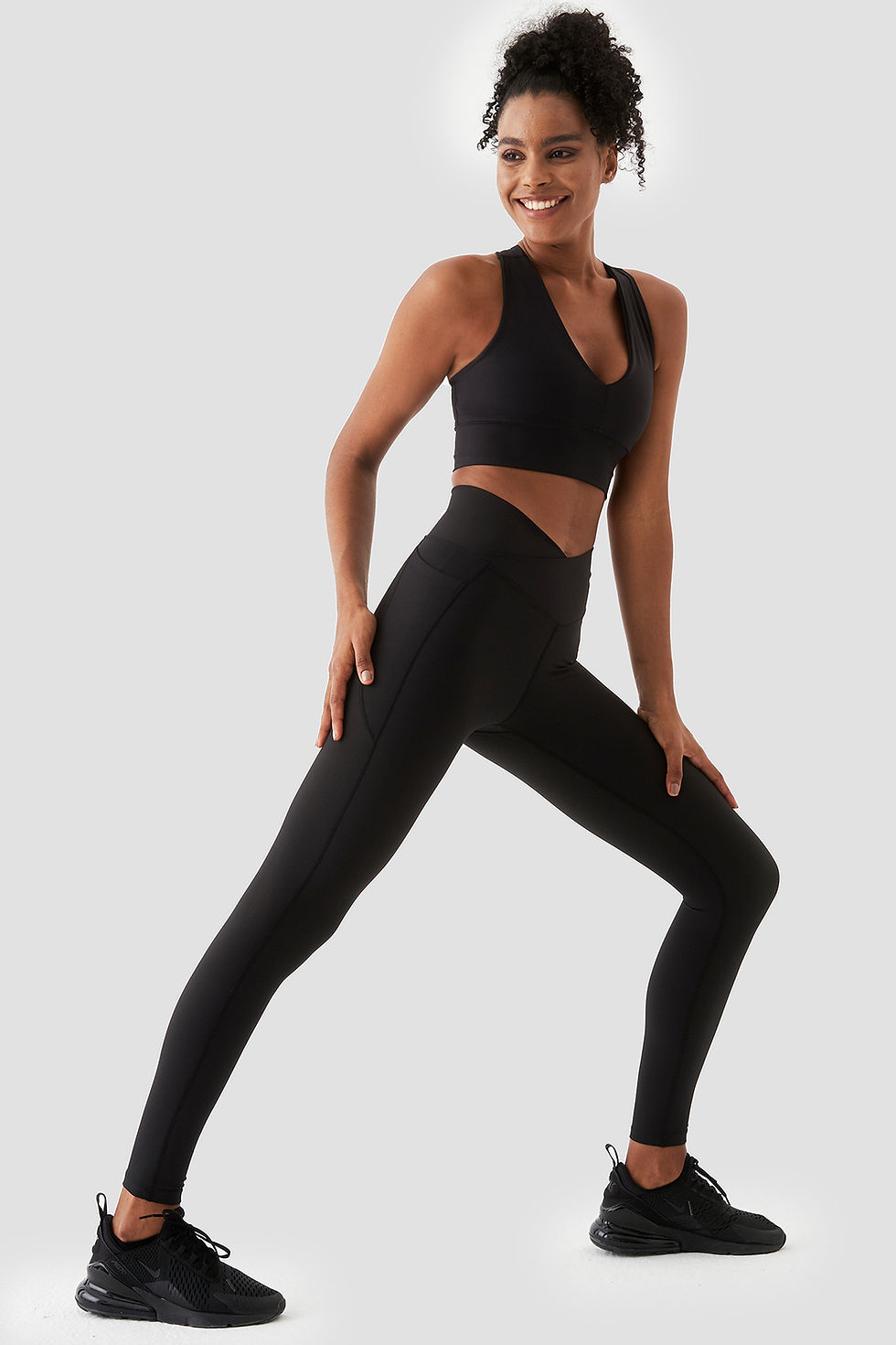 Miniaturbild: Rhea Hoch taillierte nahtlos Sport Leggings
