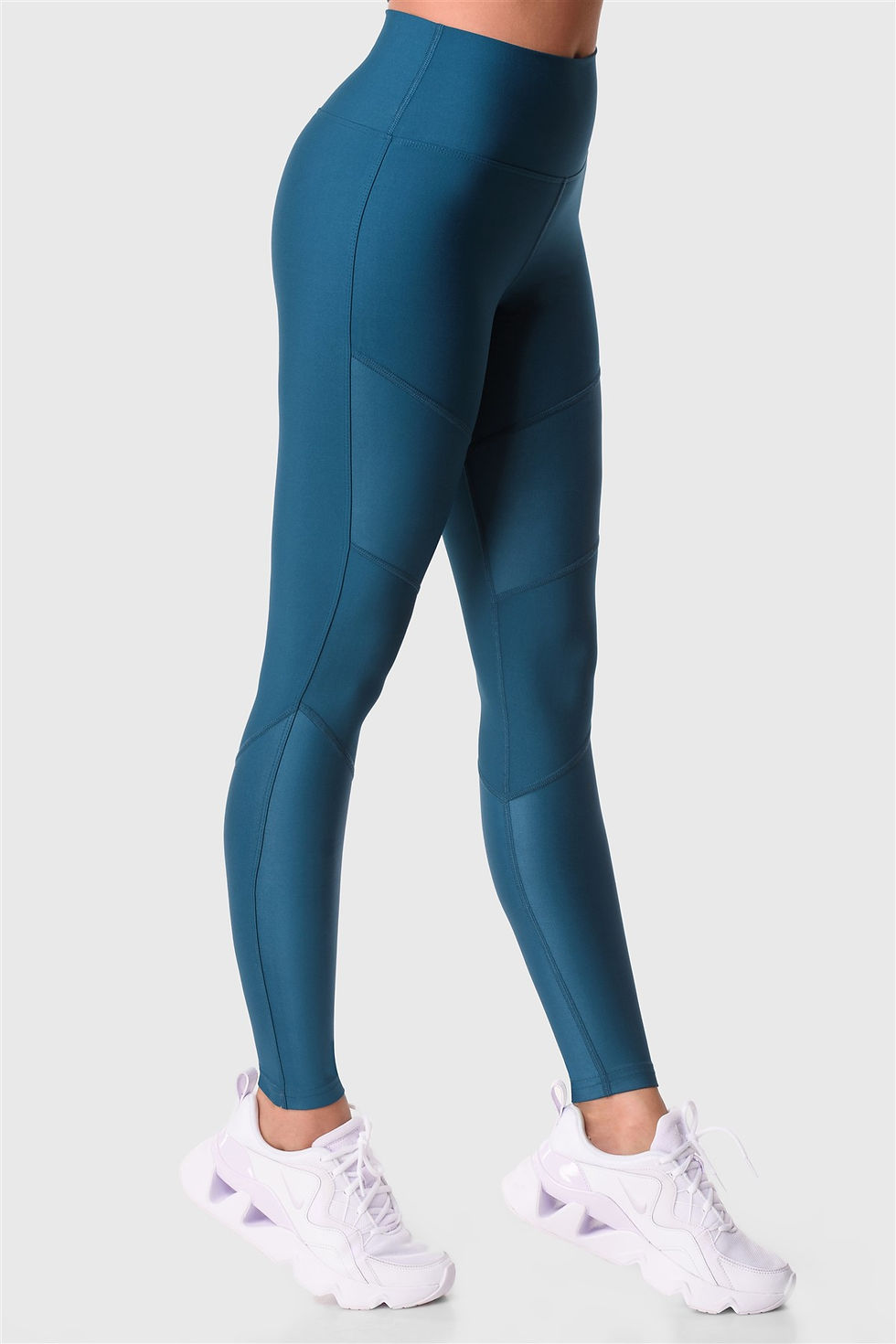 Thumbnail: Partly shiny sports leggings