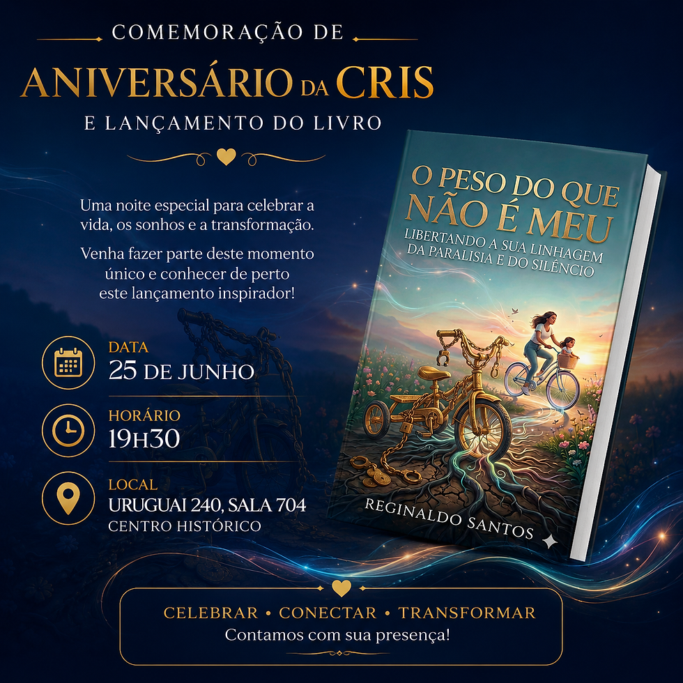 Comemoração de Aniversário da Cris e Lançamento do Livro