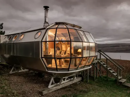 Unique and Secluded Airship with Breath-taking Highland Views, Scotland