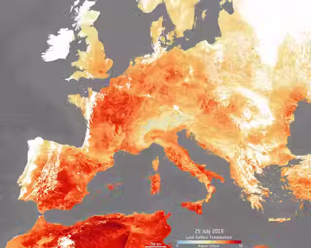 Survivre à la chaleur en Europe