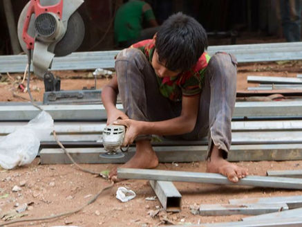 Le travail des enfants dans le monde