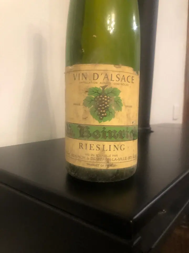 Les vins de cépage riesling peuvent vieillir longtemps longtemps....