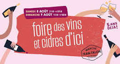 Foire des vins et cidres d'ici