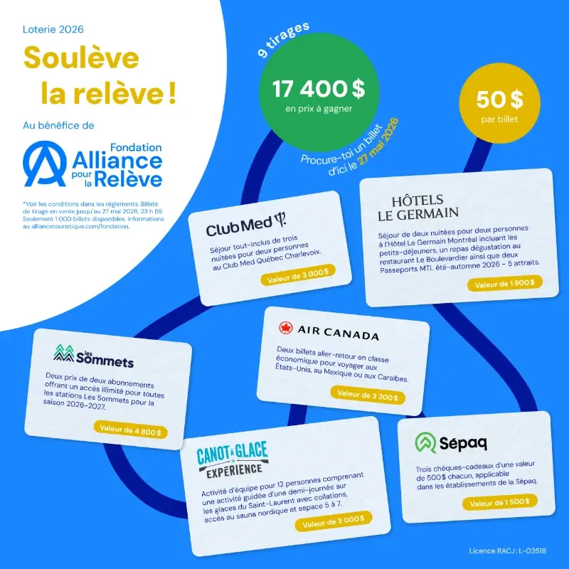 Fondation Alliance pour la relève en tourisme