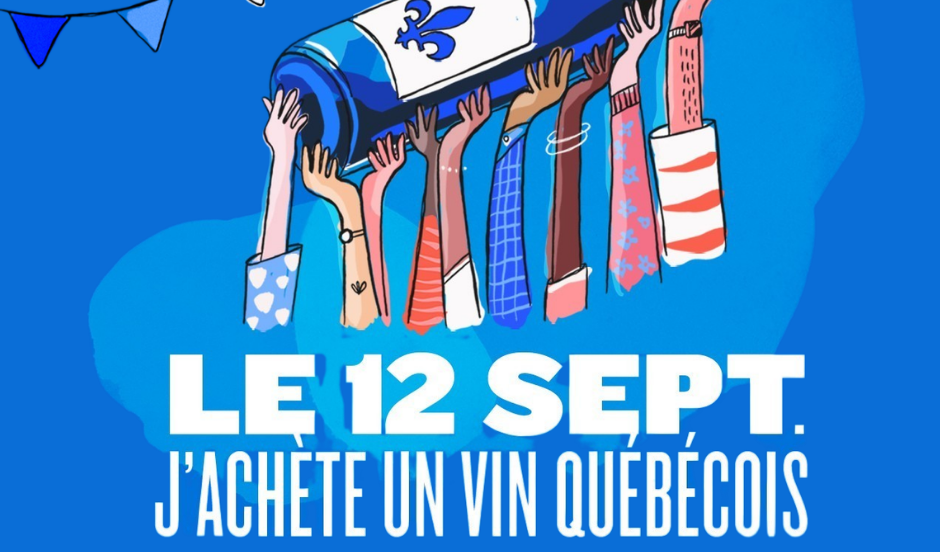 Ce 12 septembre avec un vin québécois