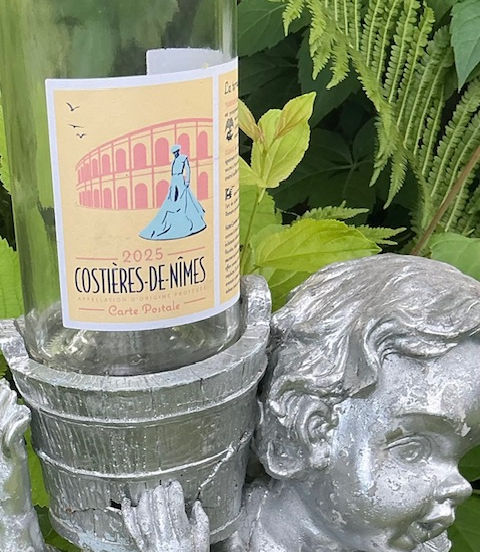 Breuvages et vins rosés , patio-piscine restos