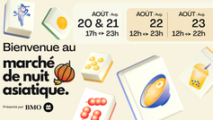 Marché asiatique au Royalmount