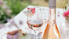 La vigne et le rosé