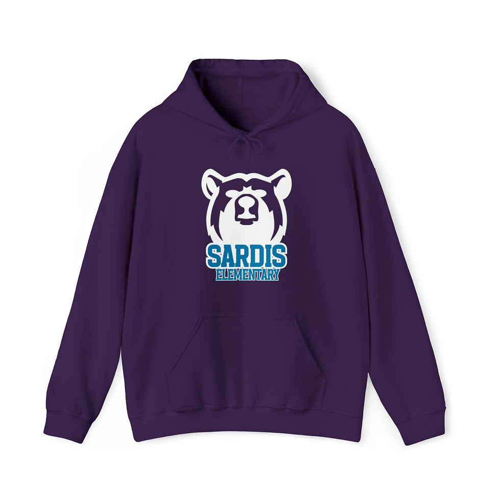 Thumbnail: Sardis Elementary Hooded Sweatshirt (Adult)