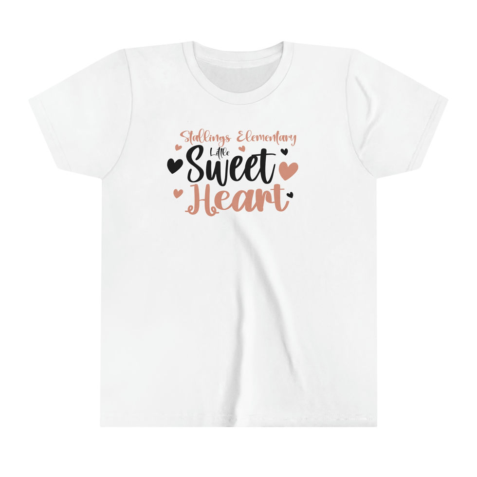 Thumbnail: Stalling Elementary - Little Sweet Heart - Youth Short Sleeve Tee
