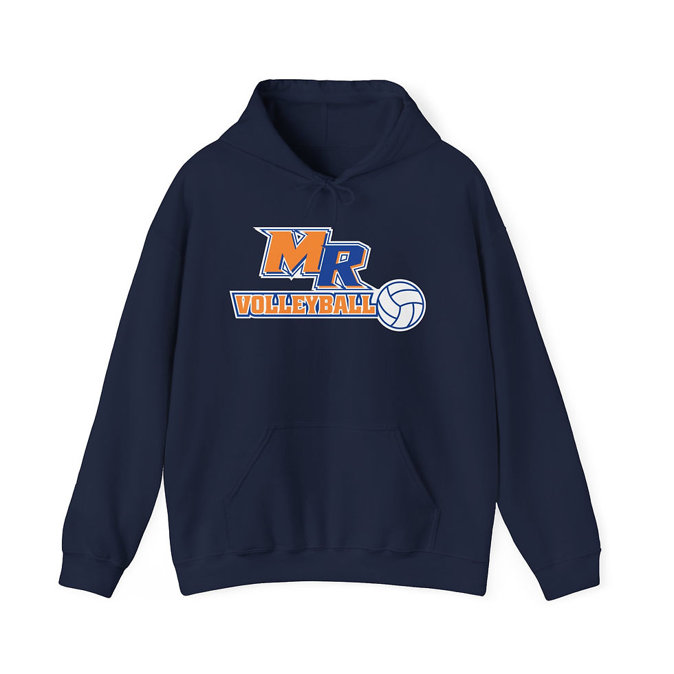 Thumbnail: Marvin Ridge - MR Volleyball Adult Hooded Sweatshirt