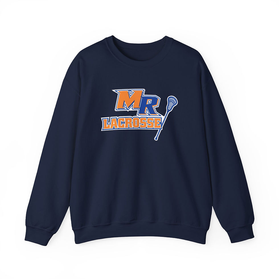 Thumbnail: Marvin Ridge - MR Lacrosse Adult Crewneck Sweatshirt