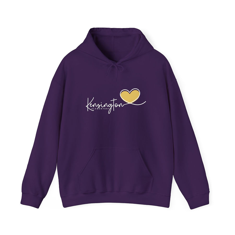 Thumbnail: Kensington - Adult Heart Kens Gildan Hooded Sweatshirt