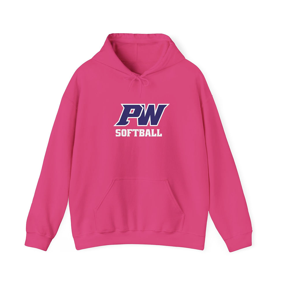 Thumbnail: Parkwood - Adult PWSoftball Hooded Sweatshirt