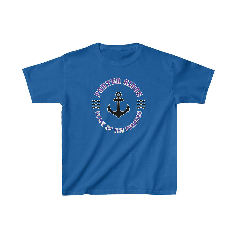 Thumbnail: Porter Ridge Elementary "Home of the Pirates" T-Shirt (Youth)